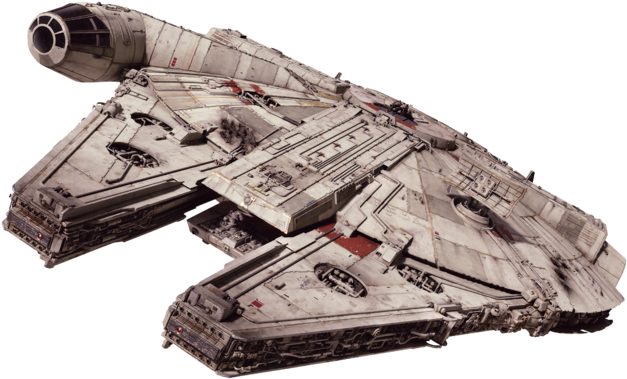 Millennium Falcon 002 - Melian Falcon (640x398), Png Download