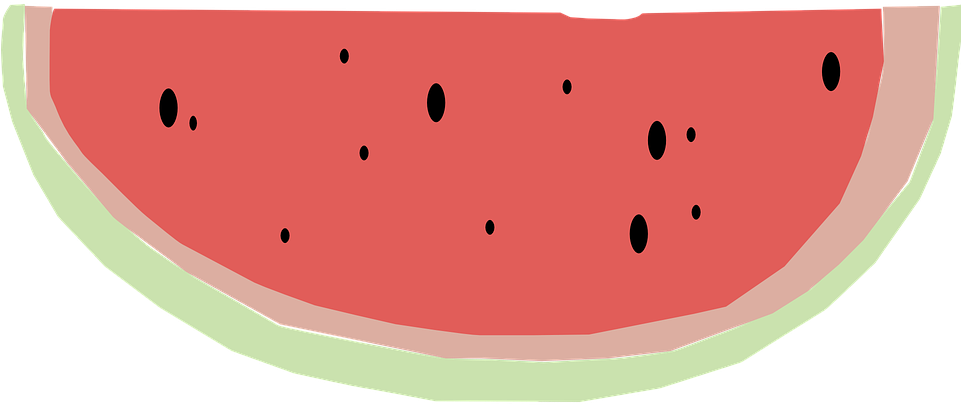 Watermelon (600x249), Png Download