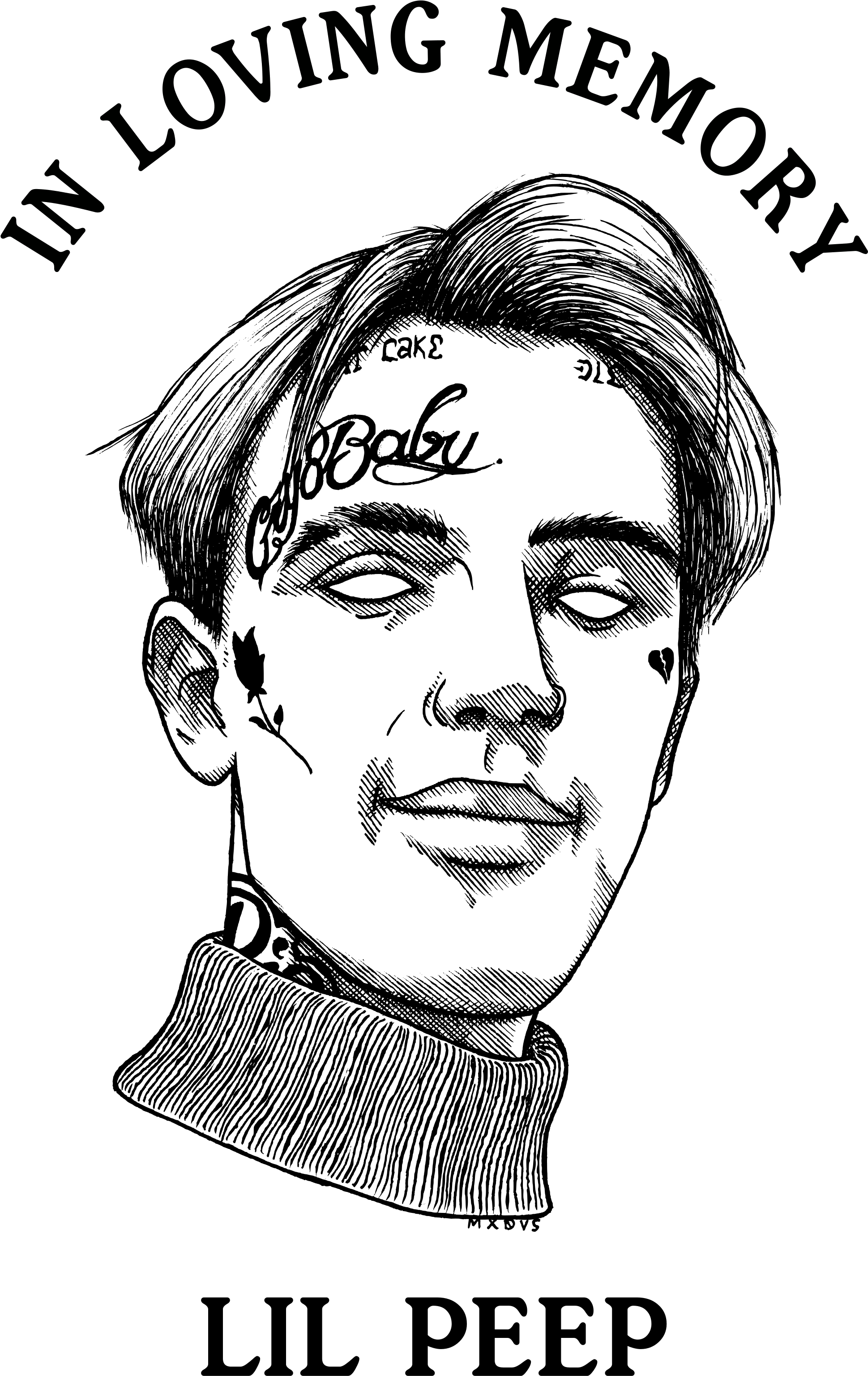 Cloud Rap, Rapper Art, Hip Hop Playlist, Lil Pump, - Loving Memory Lil Peep (1944x3545), Png Download