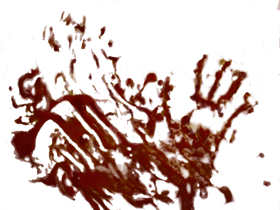 Blood Hands Png - Blood Hand Png Transparent (900x675), Png Download