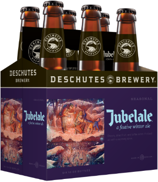 It's Called "first Tracks First Cast" Because There's - Deschutes Beer Packaging (500x428), Png Download