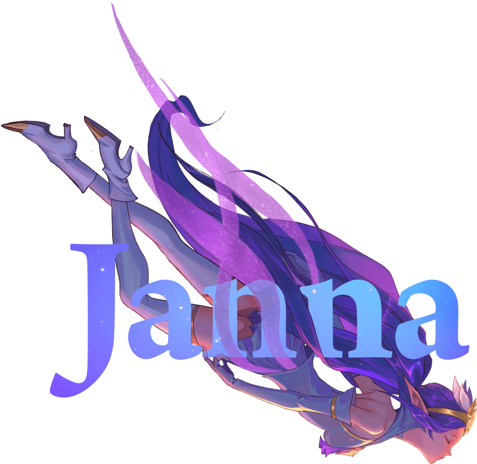 Star Guardian Janna Promo League Of Legends Artwork - Janna Star Guardian Png (400x322), Png Download