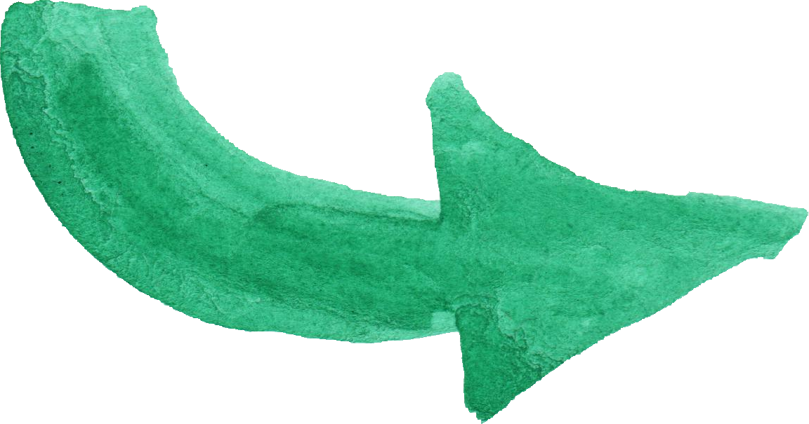 Free Download - Arrow Green Watercolor Png (1152x605), Png Download