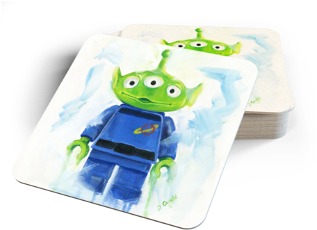 Toy Story Alien Coasters - Toy Story (480x480), Png Download