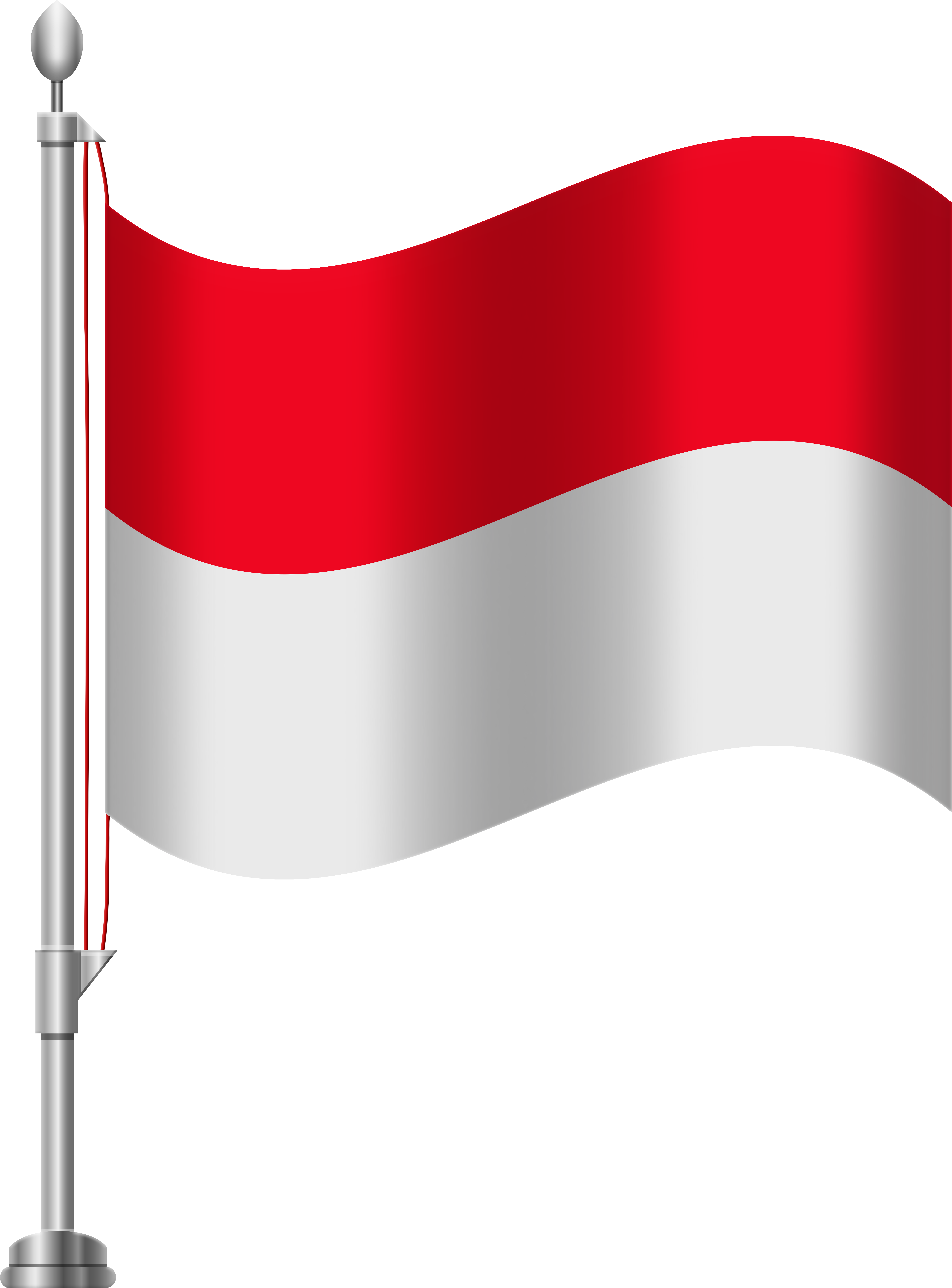 Indonesia Flag Png Clip Art (6141x8000), Png Download