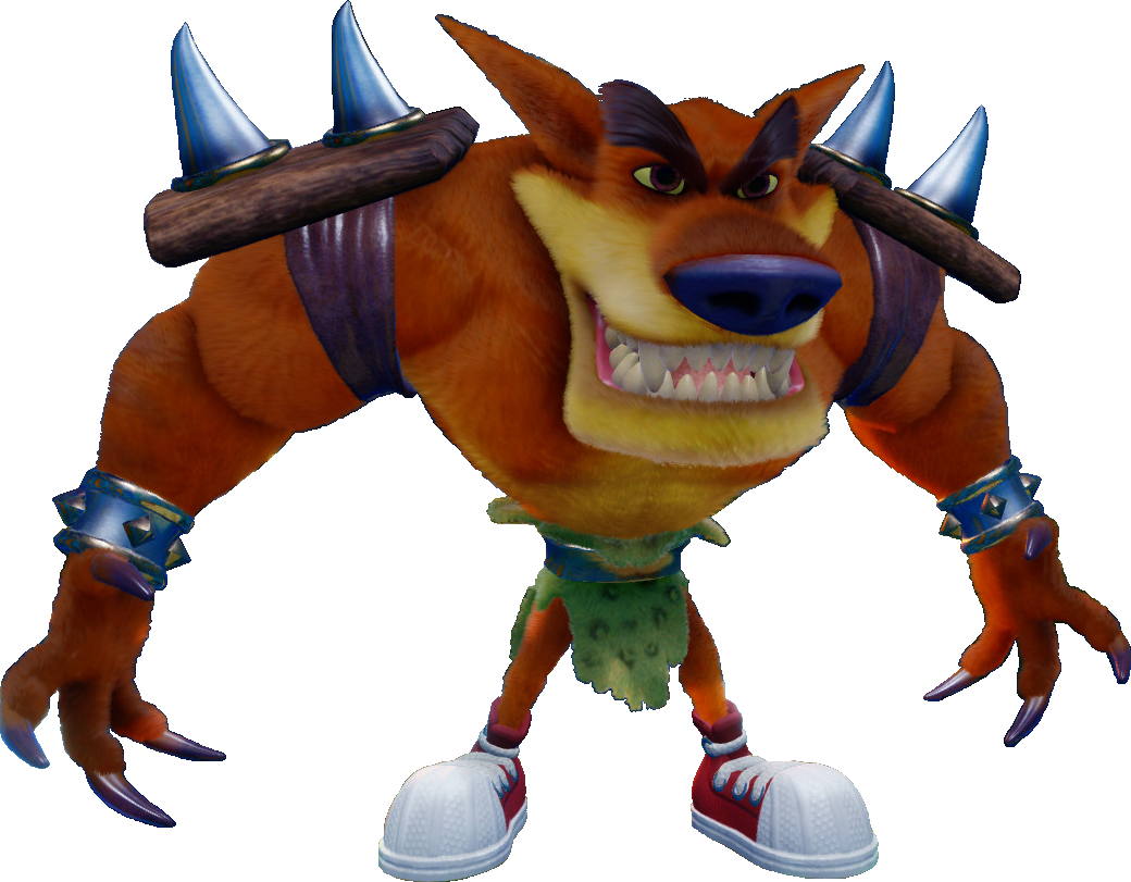 Download Crash Bandicoot N Sane Trilogy Tiny Tiger Full Size PNG