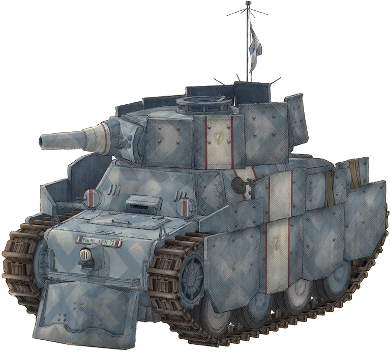 Shamrock - Valkyria Chronicles Tank (800x710), Png Download