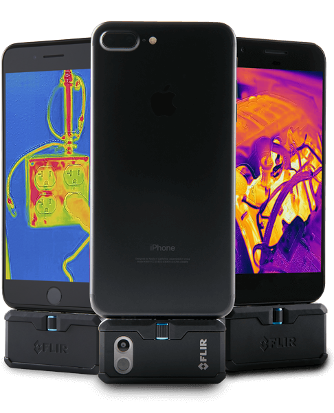 &nbsp - &nbsp - &nbsp - &nbsp - - Flir One Pro Ios (550x600), Png Download