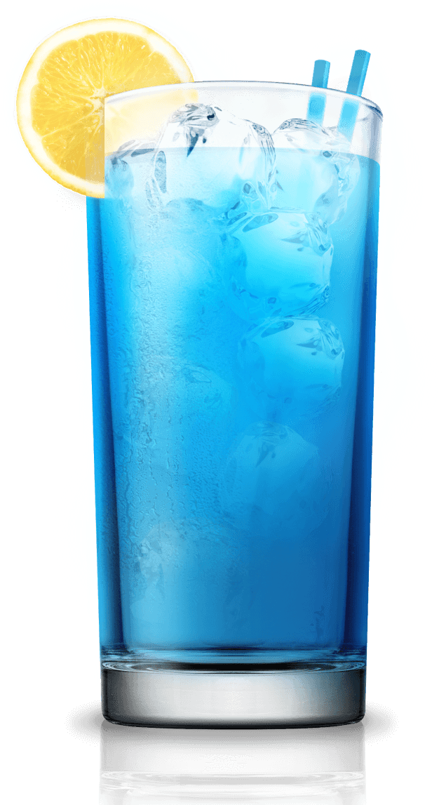 Italian Soda Png Picture Transparent - Blue Lagoon Cocktail Png (996x1244), Png Download