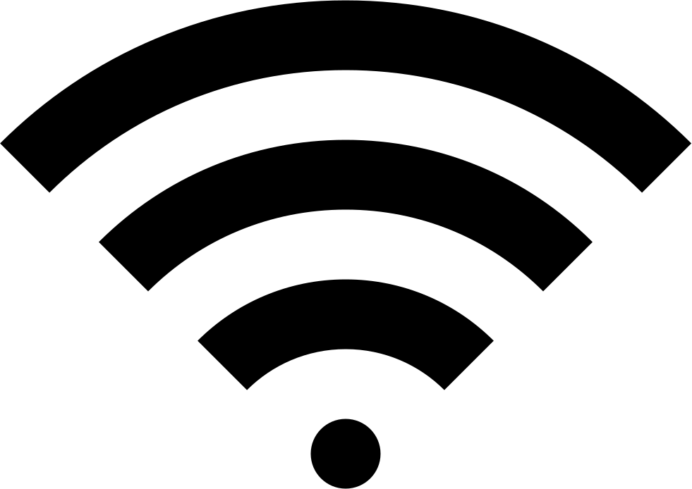 Connection Wifi Wave Comments - Wifi Symbol (981x694), Png Download