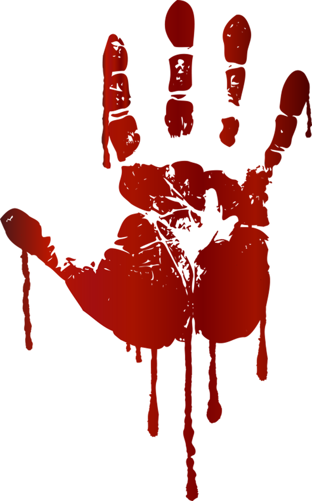 Web Design - Hand Print (640x1025), Png Download
