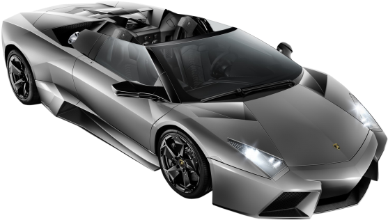 Lamborghini Clipart White Background - Lamborghini Reventon Roadster 2008 (600x450), Png Download