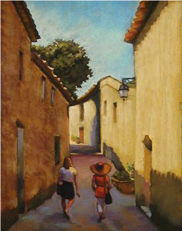 The Village Ii - Pastel (550x471), Png Download