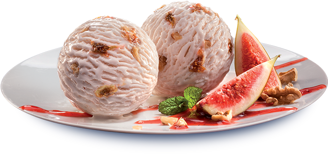 Fig Walnut - Gelato (992x376), Png Download