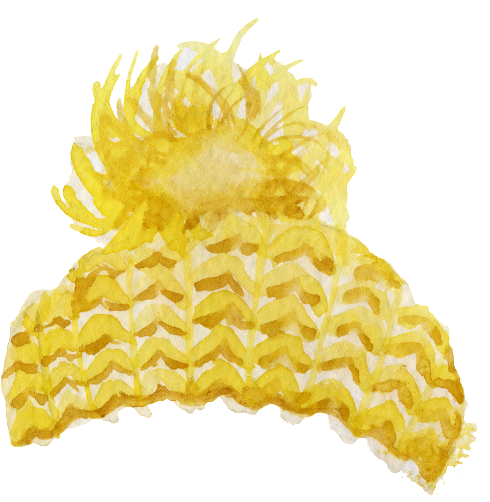 Este Gráficos Es Pintado A Mano De Sombreros Hechos - Crochet (1024x1031), Png Download