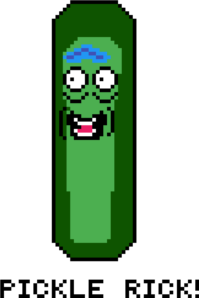 Download Pickle Rick Illustration Full Size PNG Image PNGkit