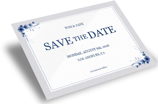 Make Color Rich Save The Date Cards - Diploma (550x373), Png Download