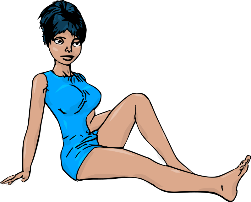 This Image Has Been Resized To Fit In The Page - Sitting (799x643), Png Download