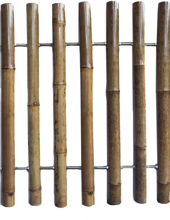 Bamboo Can Add An Exotic And Stylish Touch To An Outdoor - Bamboo Fence Transparent (576x768), Png Download