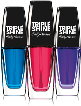 Sally Hansen Palm Beach Tropical Jellies Below Freezing - Sally Hansen - #330 - Fanta-sea - Triple Shine Nail (339x389), Png Download