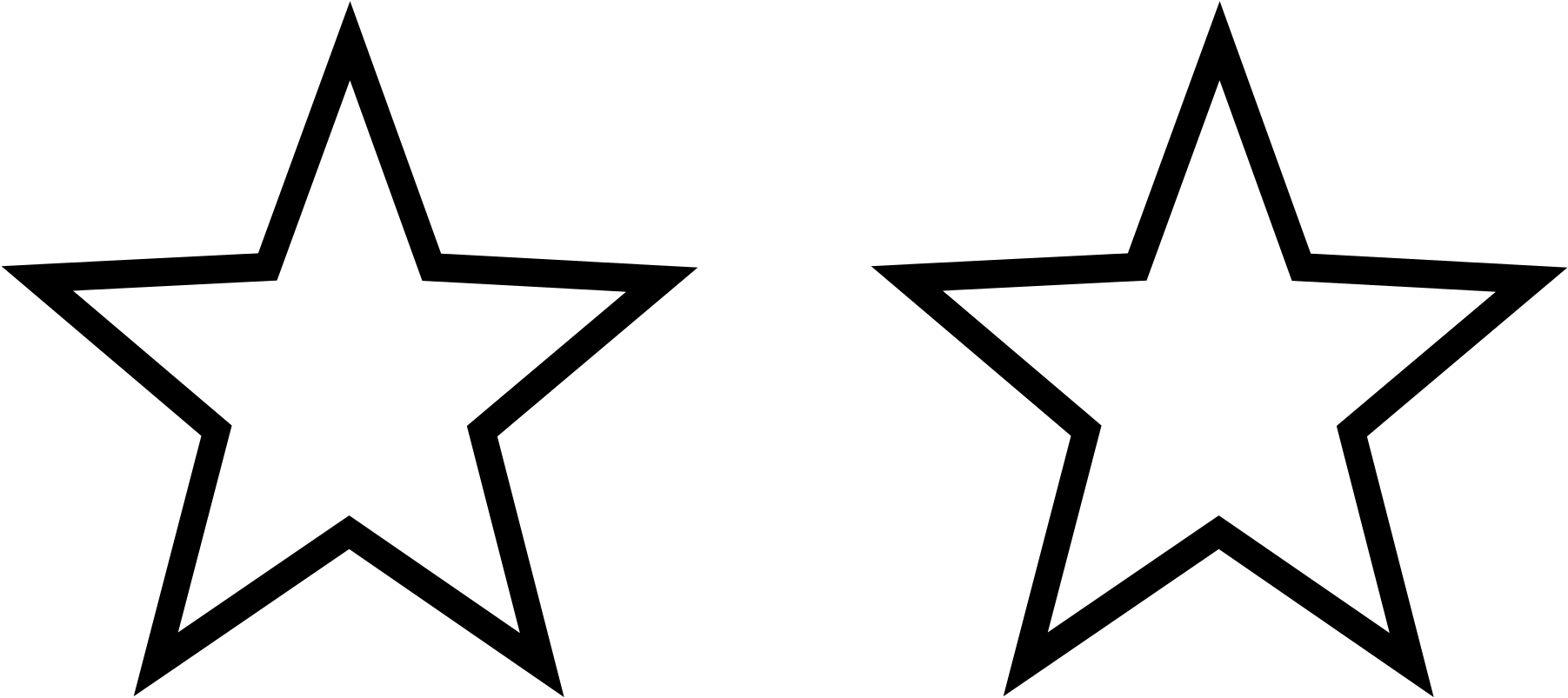 File White Svg Wikimedia Commons Open - White Stars In A Row (2000x1000), Png Download