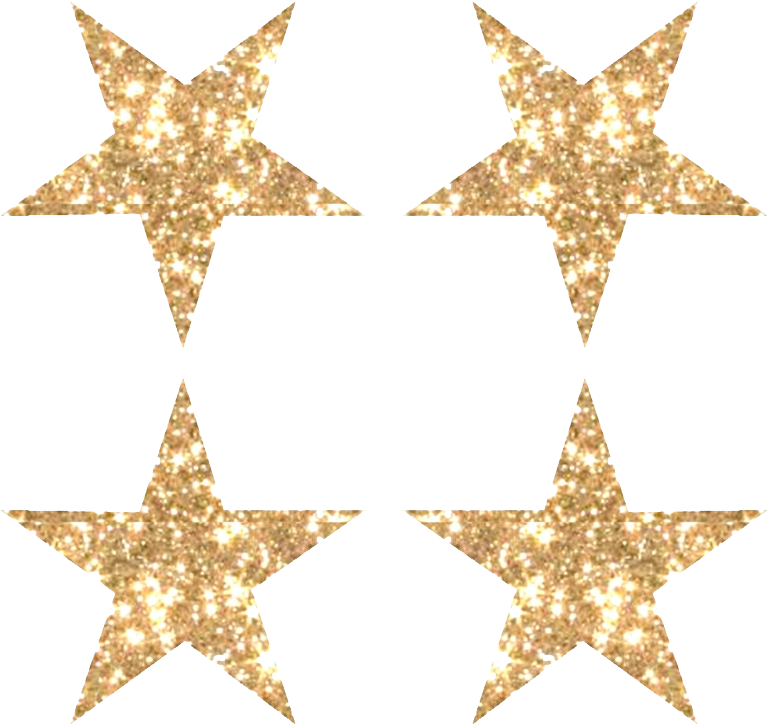 Gold Glitter Star Png Image - Gold Glitter Star Png (800x760), Png Download