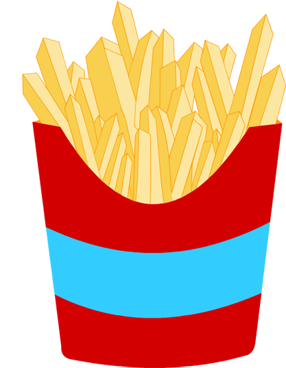 Clip Art Thanksgiving Finger Chips French Fries - French Fries Clipart Transparent (600x630), Png Download