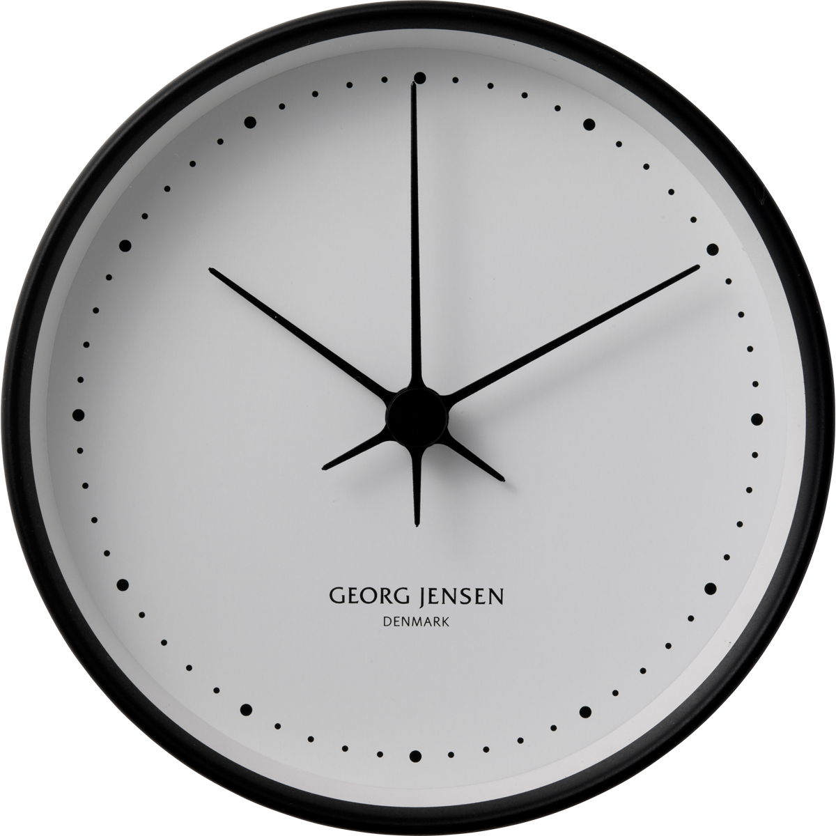 Wall Watch Png File - Georg Jensen Vægur Sort (1024x1024), Png Download