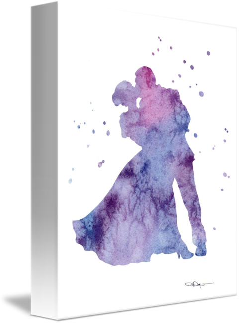 Vineyard Drawing Watercolor - Watercolor Painting (481x650), Png Download