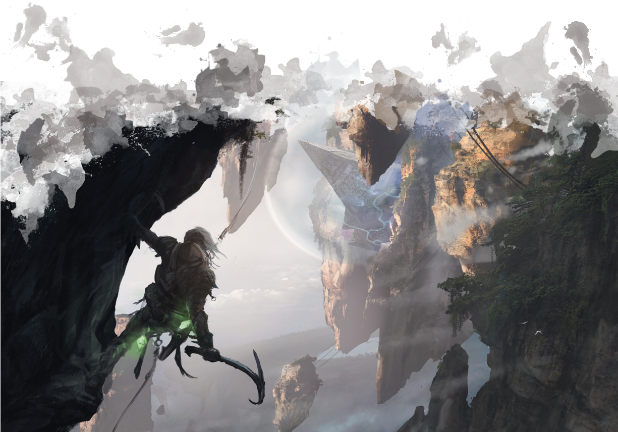 The Current Timeline - Kor Zendikar (1224x1584), Png Download