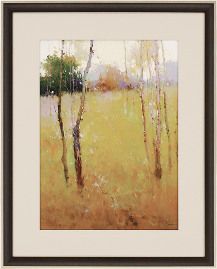 Sheep In The Woods - Paragon Sheep By Stefano Framed Painting Print (550x550), Png Download