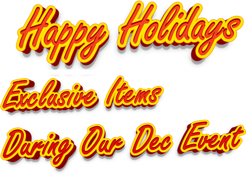 Happy Holidays - Orange (800x800), Png Download