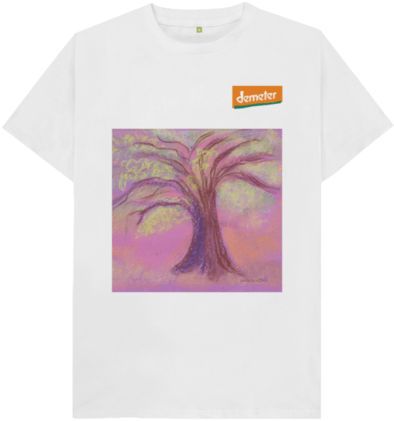 Demeter Waldorf Watercolor T-shirt - Kanye West Xxxtentacion Merch (480x506), Png Download
