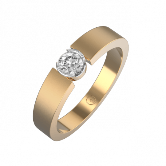 30 Ct Powerful Phoebus Solitaire Engagement Ring In - Pre-engagement Ring (540x540), Png Download