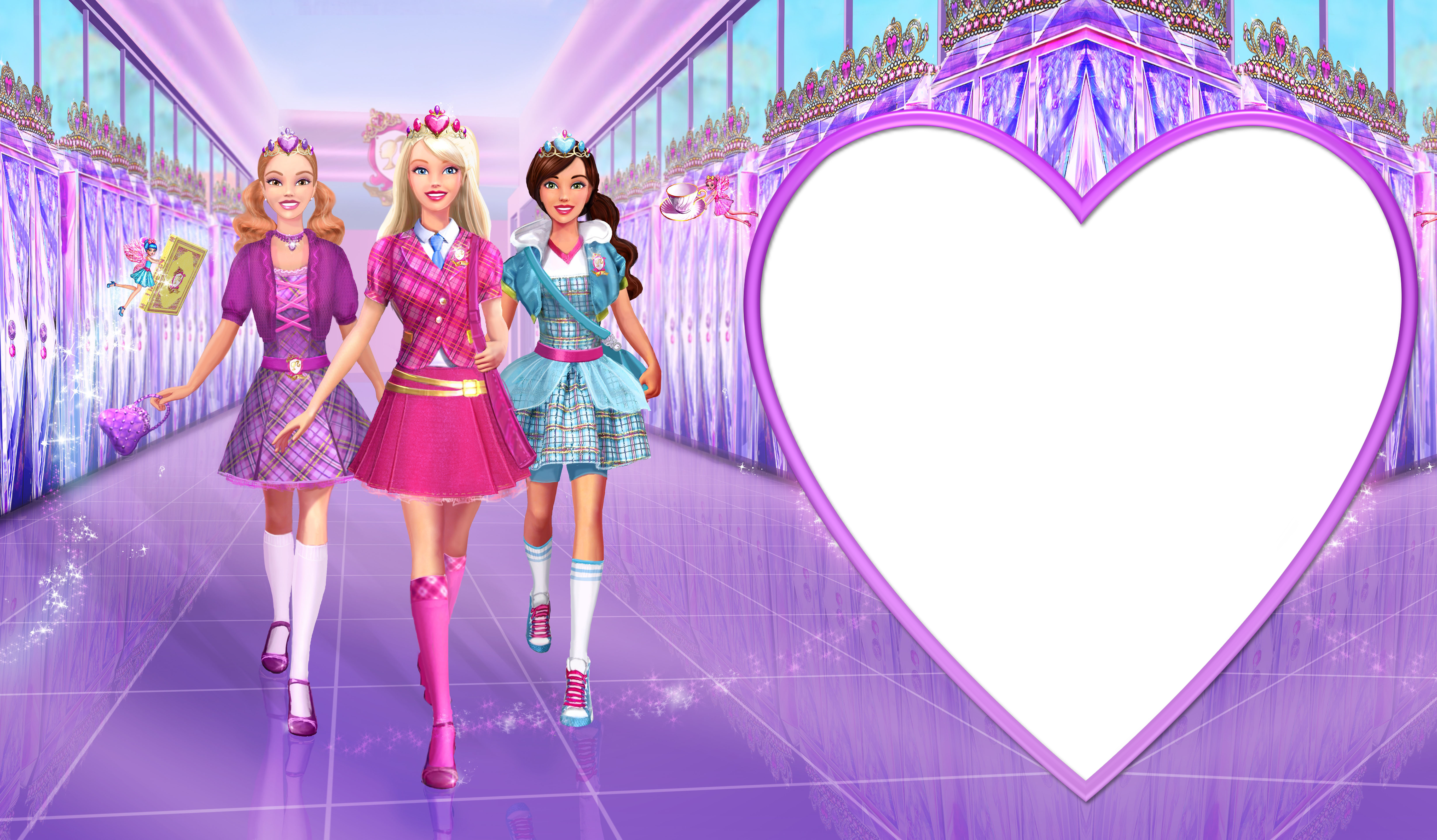 Barbie Png (5500x3216), Png Download