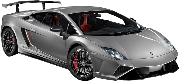 Grey Lamborghini - Gallardo Lp 570 4 Squadra Corse (400x400), Png Download