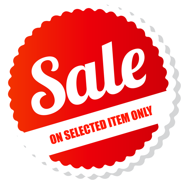 Sale Tag Png Clip Art Image - Sale Tags Vector Png (600x596), Png Download