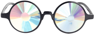 Od Od - Kaleidoscope Glasses Eye Png (480x320), Png Download