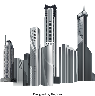 Creative City Building Vector Material, Building, Building, - 여행사 실무 연습 (360x360), Png Download