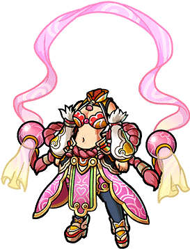 Gear-lotus Flower Robes Render - Unison League Lotus Robes (380x380), Png Download