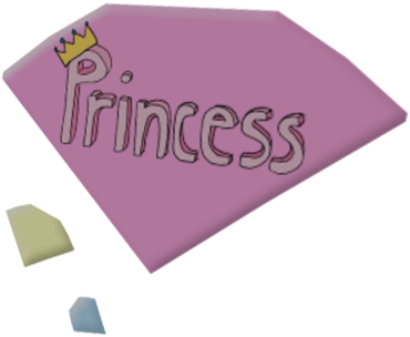 Princess Wall Diamonds - Exercise Mat (420x420), Png Download