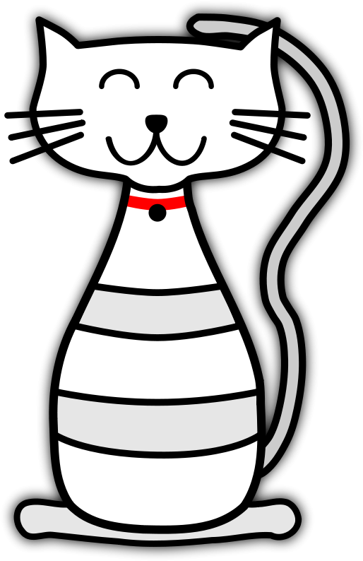 How To Set Use Kitten Svg Vector (390x598), Png Download