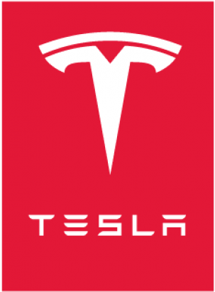 Tesla Logo - Tesla Logo On Black (400x400), Png Download