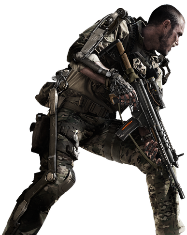 Call Of Duty Intel On Twitter - Call Of Duty Soldier Png (1024x585), Png Download