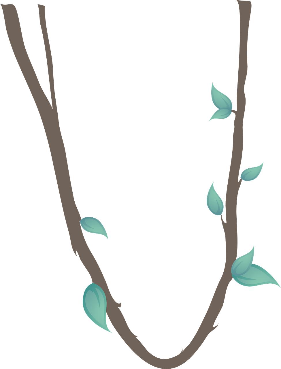 Vine - Jungle Vines Clip Art (975x1280), Png Download