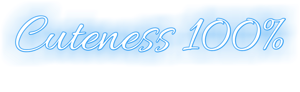 Cuteness 100 Text Png With Neon Light Effect By Mmp - Calligraphy (1204x680), Png Download