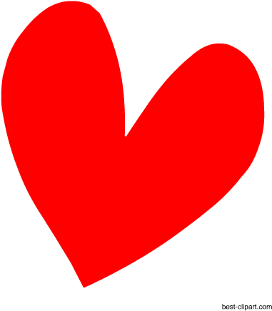 Red Modern Heart, Free Clip Art - Heart (450x450), Png Download