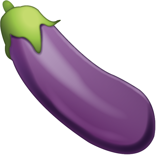 Download Download Ai File Eggplant Emoji Png Full Size PNG Image