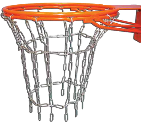 Png Basketball Net Graphic Library Library - Chain Basketball Net (460x460), Png Download