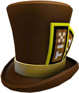Brown Tix Top Hat - Top Hat (420x420), Png Download